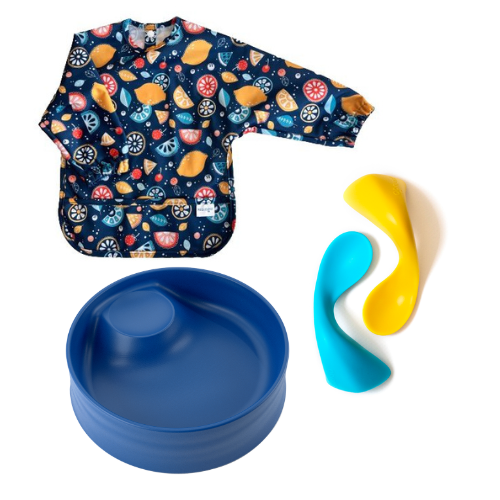 Spoon + Bib + Bowl Bundle