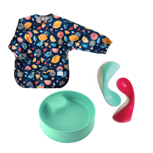 Spoon + Bib + Bowl Bundle